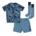 Baby Fußballbekleidung Aston Villa 3rd Trikot 2023-24 Kurzarm (+ kurze hosen)